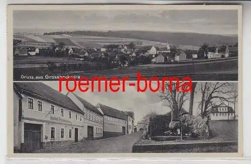 82886 Mehrbild Ak Gruss aus Grossbockedra b. Stadtroda Gasthof Emil Opel 1940