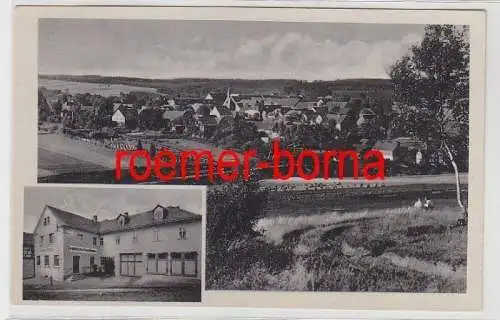 82530 Mehrbild Ak Röppisch Kreis Schleiz Fröhlichs Gasthaus um 1930