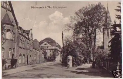 17913 Ak Sömmerda in Thüringen Dreyseplatz um 1930