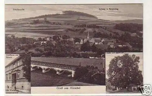 21672 Mehrbild Ak Gruß aus Hörschel Gasthaus um 1910