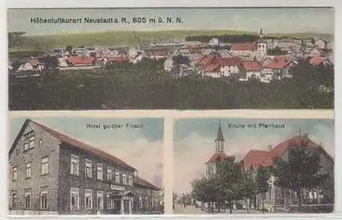 53302 Ak Höhenluftkurort Neustadt am Rennsteig 1920