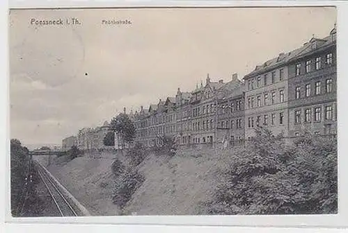 62073 Ak Pößneck in Thüringen Phönixstrasse 1911