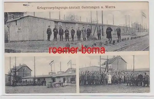 72794 Mehrbild Ak Kriegsverpflegungs-Anstalt Gerstungen a. Werra 1915