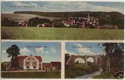 14585 Mehrbild Ak Gruß aus Nöbdenitz Gasthof usw. 1920