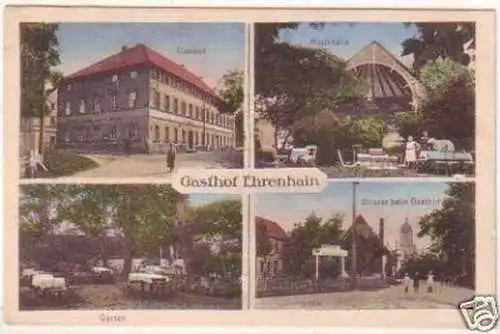 23233 Feldpost Mehrbild Ak Gasthof Ehrenhain 1918