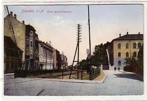 37568 Ak Schmölln S.A. Obere Bahnhofstrasse 1922