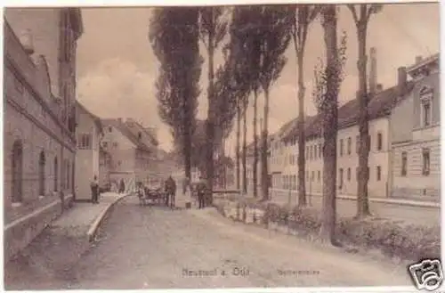 23296 Ak Neustadt an der Orla Gerbergasse 1908