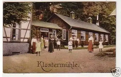 31422 Ak Klostermühle bei Reinhardsbrunn 1919