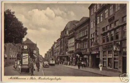 14601 Ak Mühlhausen in Thür. Hindenburgstraße 1941