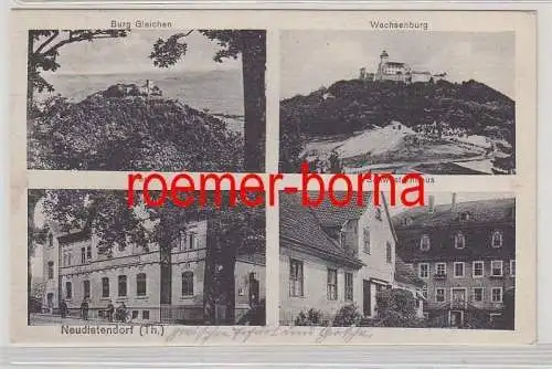 79214 Mehrbild Ak Neudietendorf in Thüringen Post, Schwesternhaus usw. 1918