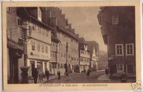 11131 Ak Schmalkalden Thür. Weidenbrunnergasse 1916