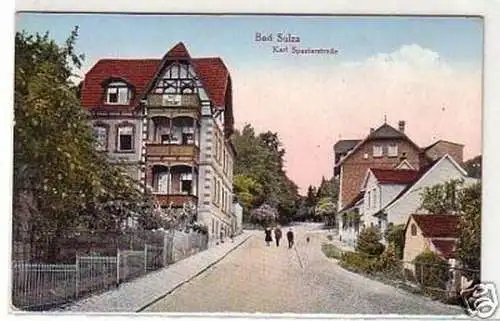 32952 Ak Bad Sulza Karl Spaeterstrasse um 1910