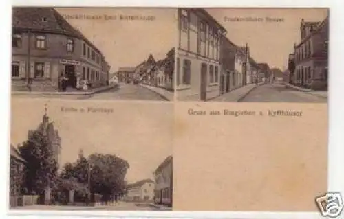 29962 Ak Gruß aus Ringleben a. Kyffhäuser um 1910