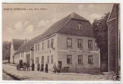 18744 Ak Gasthof Wischroda Inh.Max Müller 1919