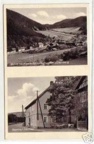 08587 Ak Hockeroda in Thüringen Gasthof 1938