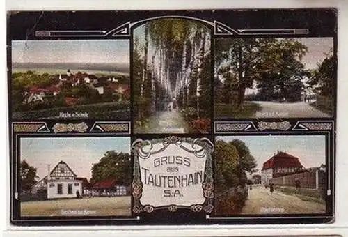 58786 Mehrbild Ak Gruß aus Tautenhain Sachsen Altenburg 1912