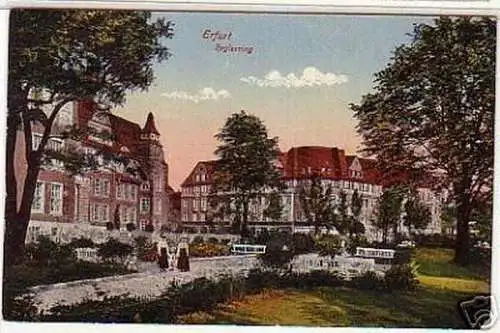 11262 Ak Erfurt Reglerring um 1920