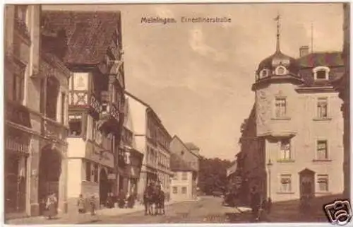 23497 Ak Meiningen Ernestinerstraße um 1925