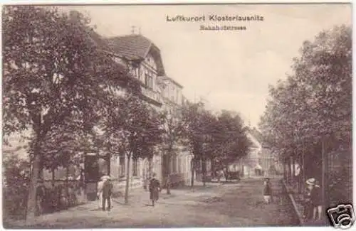 23498 Ak Klosterlausnitz Bahnhofstrasse 1919