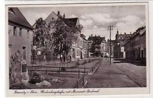 41288 Ak Gössnitz in Thür. Hindenburgstraße 1943