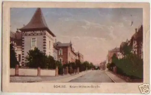 15654 Ak Schleiz Kaiser Wilhelm Straße 1923