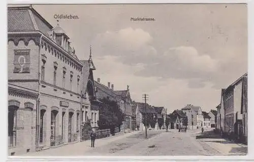 67644 AK Oldisleben in Thüringen - Marktstrasse Strassenansicht 1915