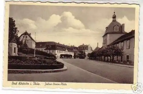 08409 Ak Bad Köstritz in Thür. Strassenansicht 1939