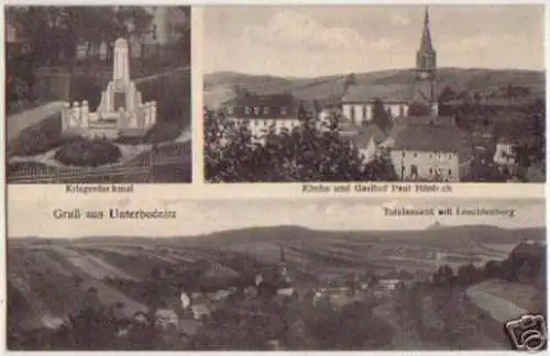 15322 Mehrbild Ak Gruß aus Unterbodnitz Gasthof 1927