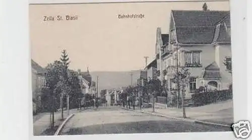 35374 Ak Zella St. Blasii Bahnhofstraße 1915