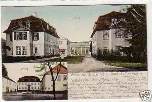 33301 Mehrbild Ak Wilhelmsthal Gasthof 1904