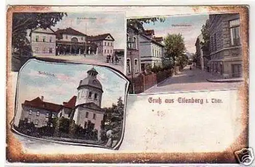 17323 Mehrbild Ak Gruß aus Eisenberg in Thür. 1909