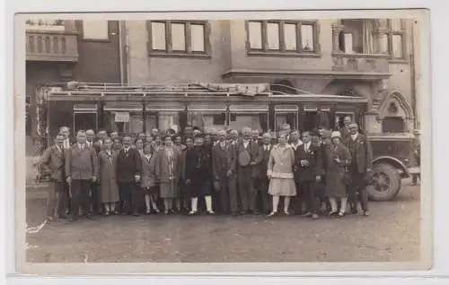 67400 Foto Ak Altenburg Busunternehmen A. Vogel 1927