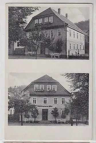 62175 Mehrbild Ak Döschnitz Thür. Wald Erholungsheim E. Höfer um 1930