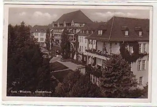 34000 Ak Gera städtisches Krankenhaus 1948