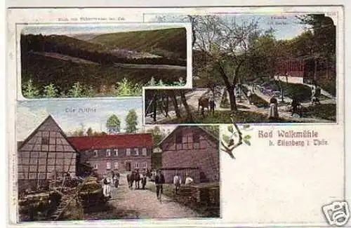 29404 Mehrbild Ak Bad Walkmühle bei Eisenberg 1912