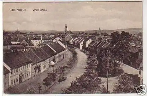 32456 Feldpost Ak Ohrdruf Waldstraße 1916