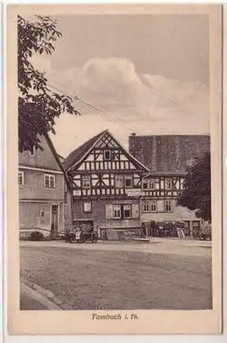 58051 Ak Tambach in Thüringen Gasthaus Schützenhof um 1930