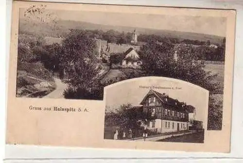 50862 Ak Gruß aus Hainspitz S.-A. Richter´s Pensionshaus und Post 1925