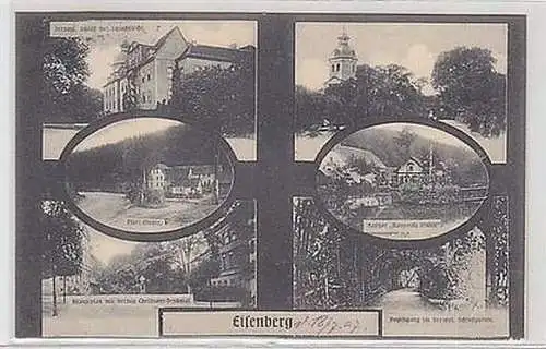 17922 Mehrbild Ak Eisenberg Sachsen-Altenburg 1907