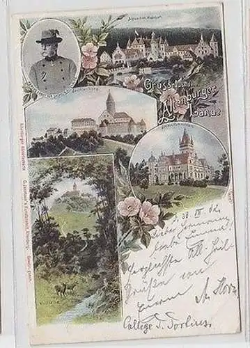 23638 Mehrbild Ak Gruß aus dem Altenburger Land 1902