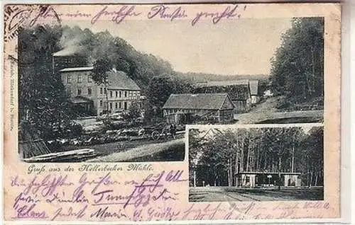 61192 Mehrbild Ak Gruß aus der Kellerbecker Mühle 1900