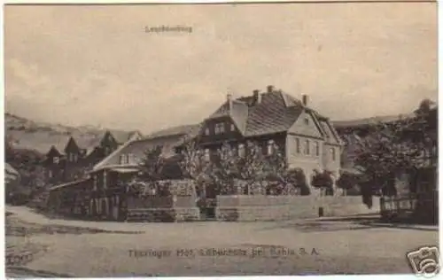 14723 Ak Löbschütz bei Kahla Thüringer Hof um 1910