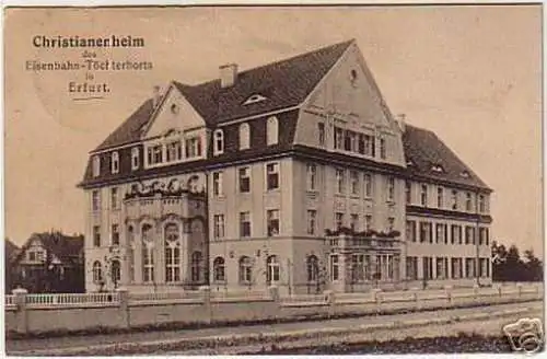 16401 Ak Erfurt Christianenheim 1923