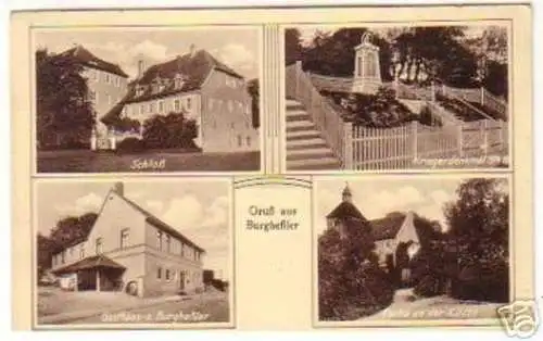 19037 Mehrbild Ak Gruß aus Burgheßler Gasthof usw. 1936