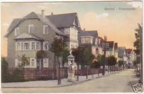 19027 Ak Oberhof Thüringen Prinzenstraße um 1910