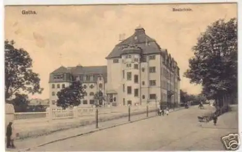 19136 Ak Gotha Realschule 1912