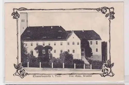 91615 Ak Klosterlausnitz in Thüringen das ehemalige Kloster 1917