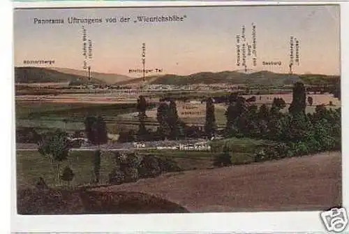 31708 Ak Panorama Uftrungens von der Wienrichshöhe 1920