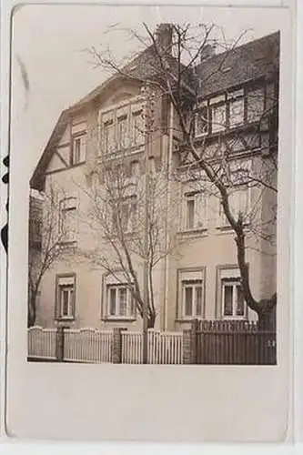 58046 Foto Ak Wohnhaus Meuselwitz um 1930