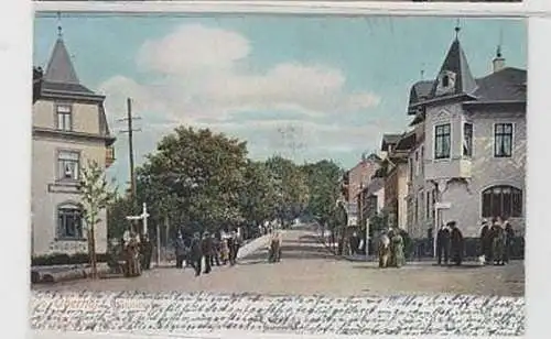 37263 Ak Oberhof Hauptstraße mit Konditorei 1904